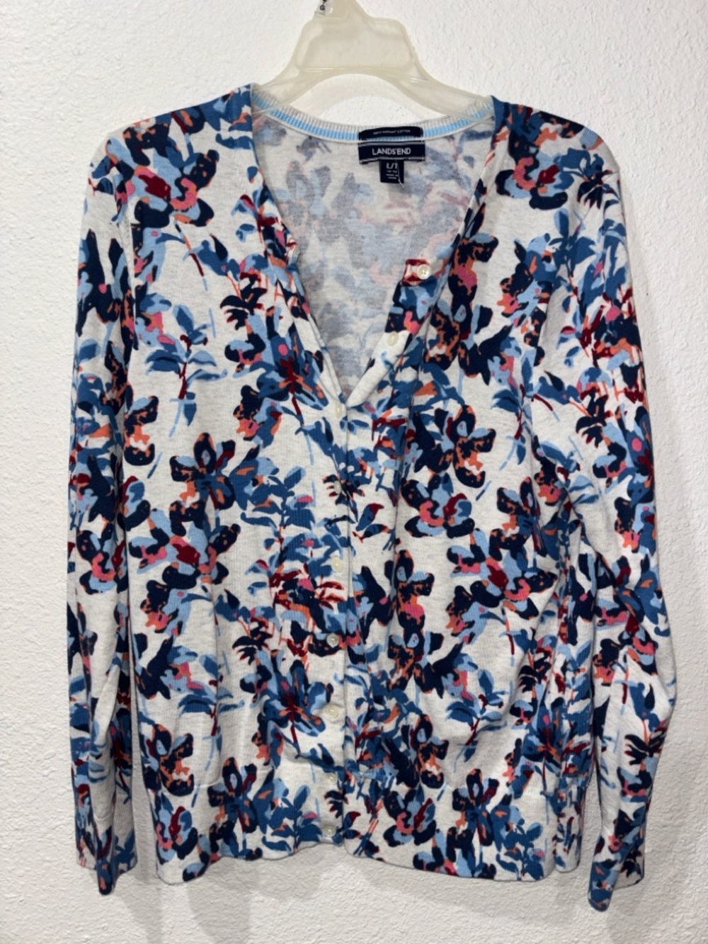 Lands End cardigan